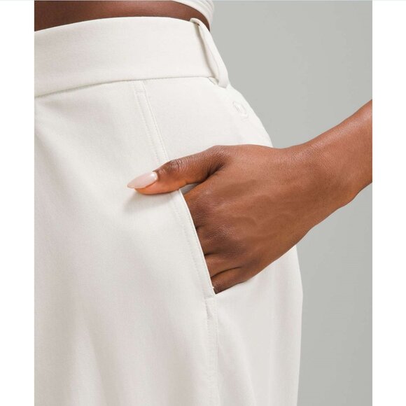 lululemon athletica White Wide-Leg Trousers - Picture 4 of 8